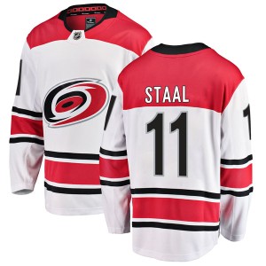 Jordan Staal Youth Fanatics Branded Carolina Hurricanes Breakaway White Away Jersey