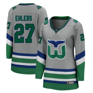Nikolaj Ehlers Women's Fanatics Branded Carolina Hurricanes Breakaway Gray 2020/21 Special Edition Jersey