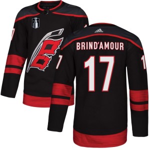 Rod Brind'Amour Men's Adidas Carolina Hurricanes Authentic Black Alternate 2026 Stanley Cup Final Jersey