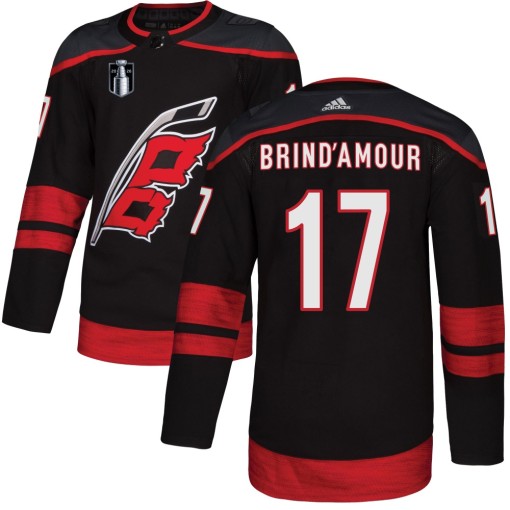 Rod Brind'Amour Men's Adidas Carolina Hurricanes Authentic Black Alternate 2026 Stanley Cup Final Jersey