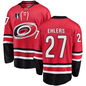 Nikolaj Ehlers Men's Fanatics Branded Carolina Hurricanes Breakaway Red Home 2026 Stanley Cup Final Jersey